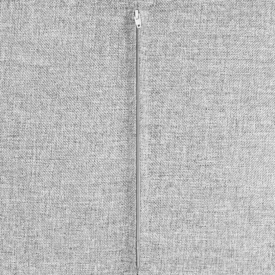 Poefen-Beliani MUKKI - Poef - Grijs - 50 x 50 cm - Polyester