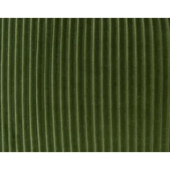 Beliani MUKKI - Poef - Groen - Corduroy