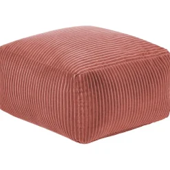 Poefen-Beliani MUKKI - Poef - Rood - Corduroy