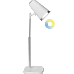 Leen Bakker MUSCA - Bureaulamp LED - Wit - Synthetisch materiaal