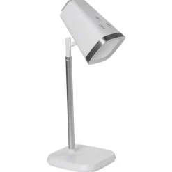 Leen Bakker MUSCA - Bureaulamp LED - Wit - Synthetisch materiaal