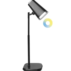 Bureaulampen|Bureaulampen-Leen Bakker MUSCA - Bureaulamp LED - Zwart - Synthetisch materiaal