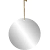 Natural Living spiegel - rond - naturel - jute touw - D30 cm
