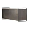 Wandkasten-Leen Bakker Nest living Marcus Hangende Houten Wandkast Walnoot - 122 x 35 cm