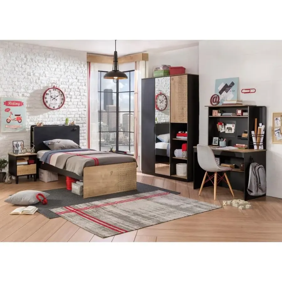 Leen Bakker New York boekenkast kast tienerkamer
