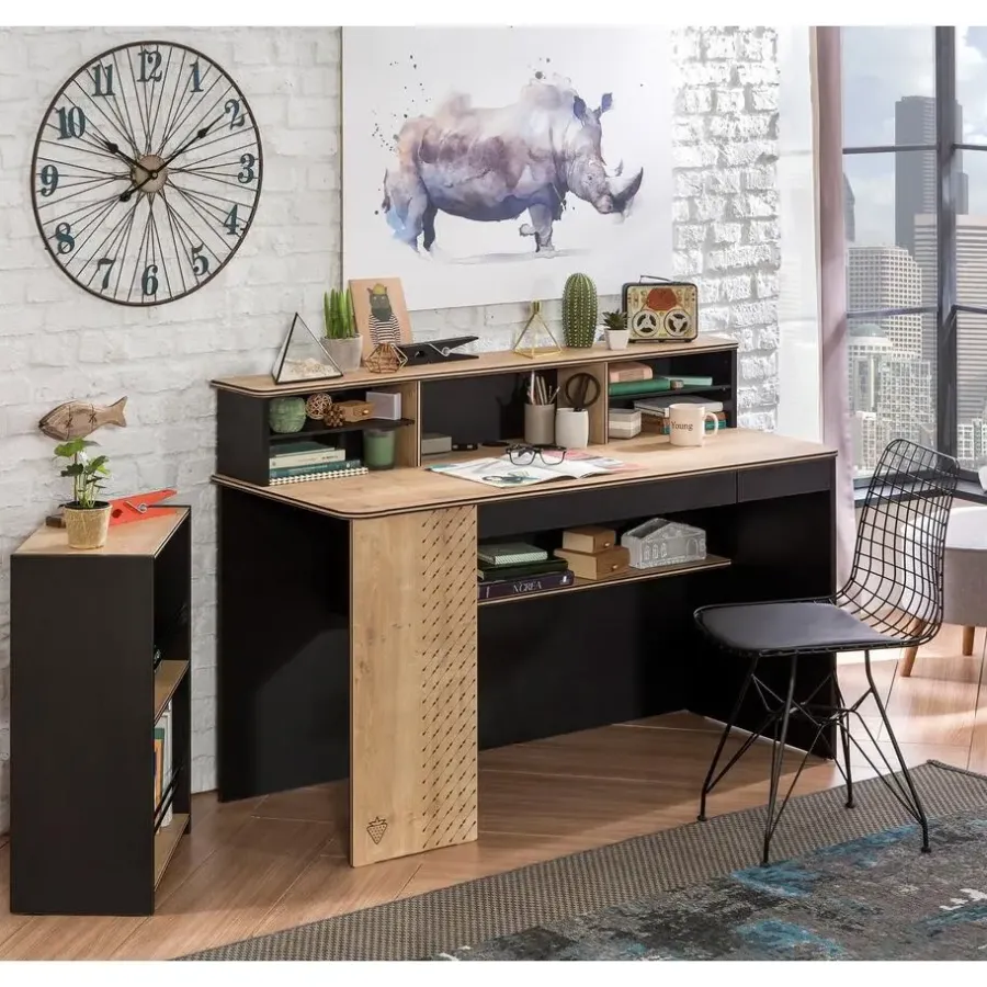 Leen Bakker New York boekenkast kast tienerkamer