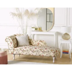 Loveseats-Beliani NIMES - Chaise longue - Multicolor - Linkerzijde - Polyester