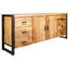 Benoa Nobe interiors Britt dressoir industrieel 200x45x80cm