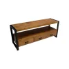 Furndea Nobe Interiors TV Meubel Britt 3 lades industrieel 150x45x60cm