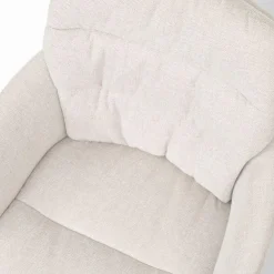Bureaustoelen|Bureaustoelen-Leen Bakker Nolon Nout-Mia Bureaustoel Beige - met Armleuning - Wit