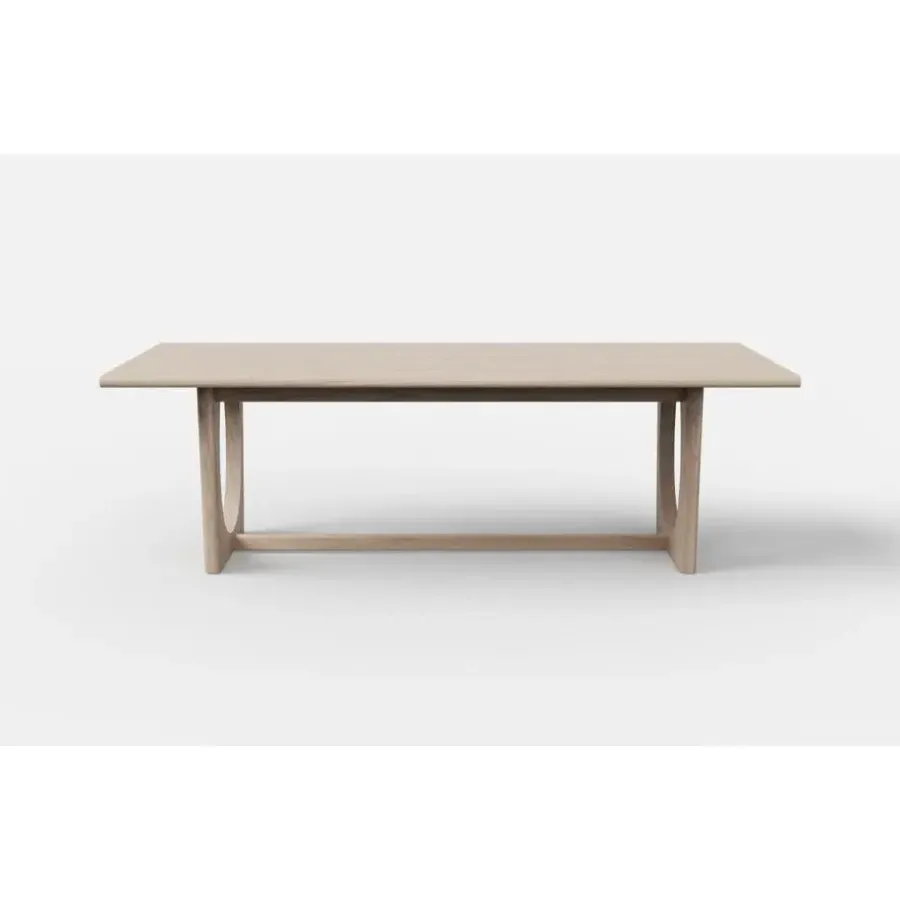 Houten Eettafels-Nordic Home - Albert eettafel 95x180 cm - naturel
