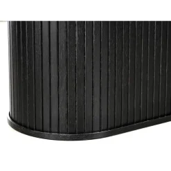 Nordic Home - Amie uitschuifbare eettafel 95x180-230 cm ovaal - zwart