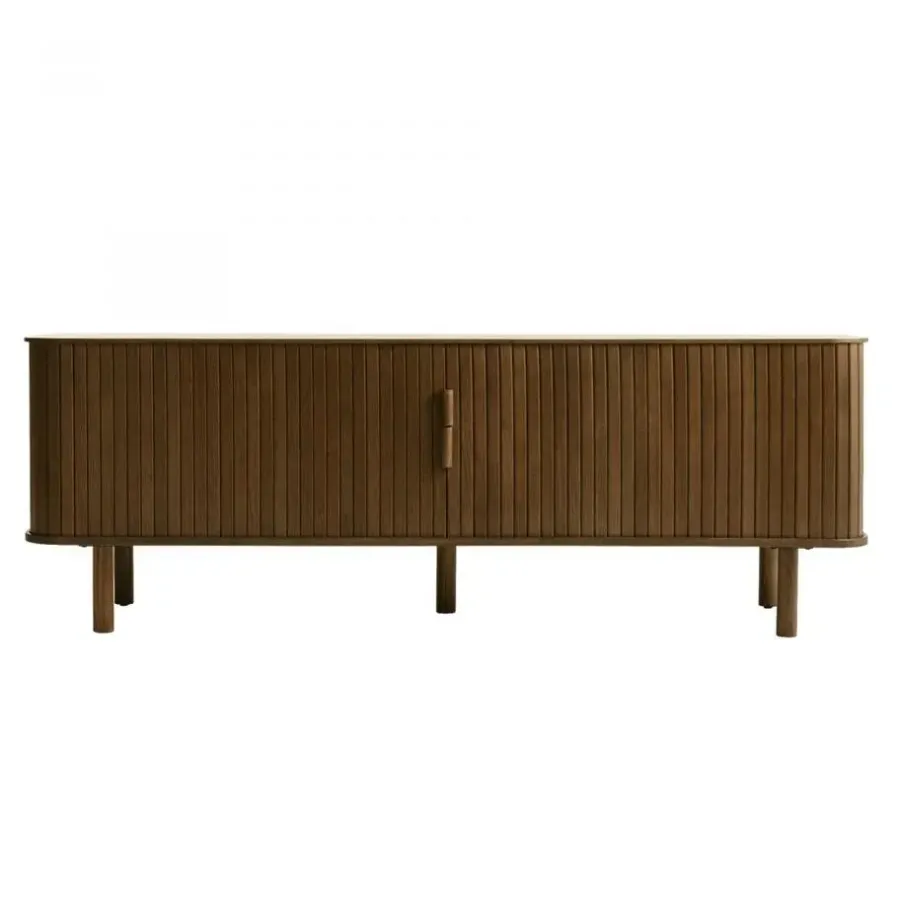 Tv Meubels-Nordic Home - Ingo eiken tv-meubel - 160 cm - bruin