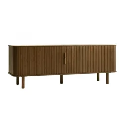 Tv Meubels-Nordic Home - Ingo eiken tv-meubel - 160 cm - bruin