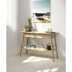 Sidetables-Nordic Home - Ivar eiken sidetable - 110 cm - naturel