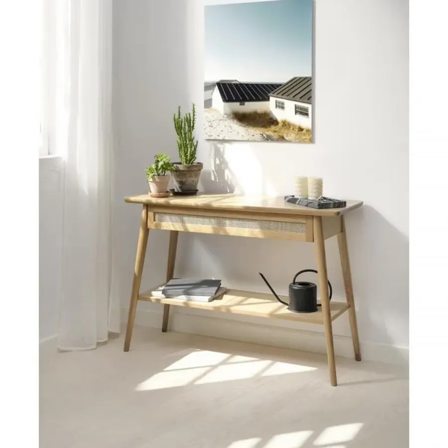 Sidetables-Nordic Home - Ivar eiken sidetable - 110 cm - naturel