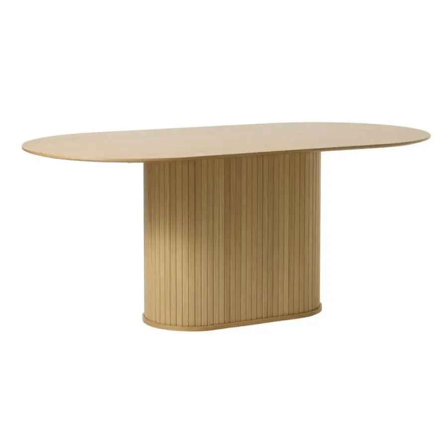Nordic Home - Kelly ovale eettafel 95x180 cm - naturel
