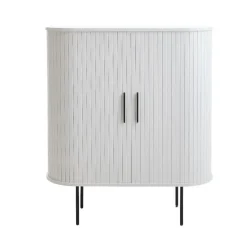 Dressoirs-Nordic Home - Kelly wandkast hout - wit