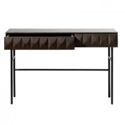 Sidetables-Nordic Home - Magnus eiken sidetable - 117 cm - espresso