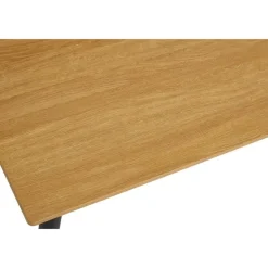 Rechthoekige Eettafels-Nordic Home - Meya eettafel 85x140 cm - naturel