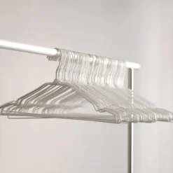 Nordix Kledinghangers set 150 stuks Metaal Zwart Draadhanger Kleerhangers