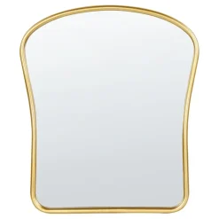 Beliani NOTH - Wandspiegel - Goud - 45 x 52 cm - Metaal