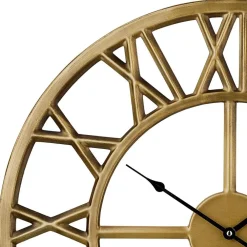 Klokken-Beliani NOTTWIL - Wandklok - Goud - IJzer