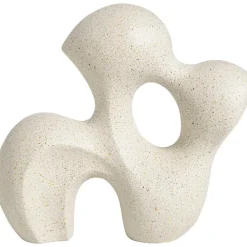 Beelden-Leen Bakker Object Nave off-white - 21x20,5x9 cm
