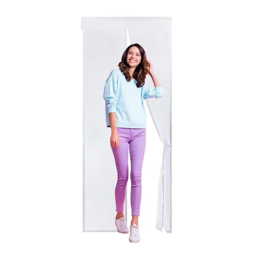 O'DADDY O’DADDY Deurgordijn – Magnetisch Vliegengordijn - 100x230cm – hor Wit