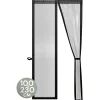 O'DADDY Deurgordijn Deluxe FIBER - Magnetisch Vliegengordijn 100x230 Zwart