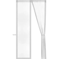 Raam En Deurhorren-O'DADDY Deurgordijn Deluxe FIBER 150x260 - Magnetisch Vliegengordijn Wit