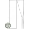 Raam En Deurhorren-O'DADDY Deurgordijn Deluxe FIBER 92x220 - Magnetisch Vliegengordijn Wit