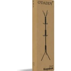 Kapstokken-O'DADDY ® Kapstok Staand - Opbergrek - 12 Haken - Vrijstaand Garderoberek