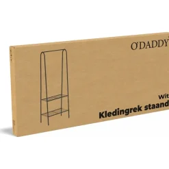 Kledingrekken|Kledingrekken-O'DADDY Kledingrek Staand - Garderoberek met Kledingstang