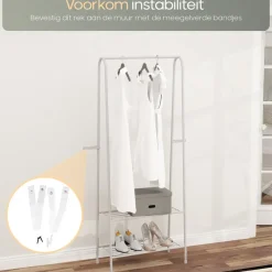 Kledingrekken|Kledingrekken-O'DADDY Kledingrek Staand - Garderoberek met Kledingstang