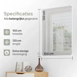 O'DADDY Magnetische raamhor - 130x150 cm