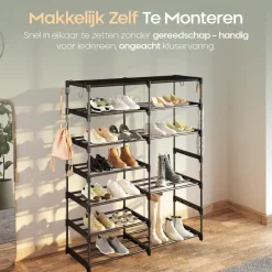 O'DADDY Schoenenrek 7 laags dubbele rij