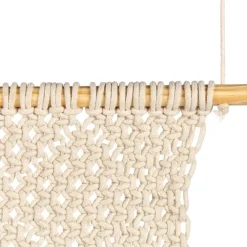 Beliani OKARA - Wanddecoratie - Beige - Katoen