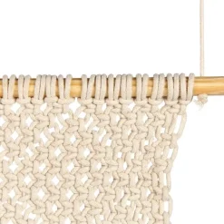 Beliani OKARA - Wanddecoratie - Beige - Katoen