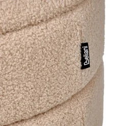 Leen Bakker OKATON - Hocker met opbergruimte - Beige - Bouclé