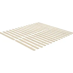 Beliani OLENDON - Bed met 4 lades - Lichtbruin - 140 x 200 cm - Dennenhout