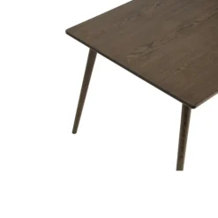 Rechthoekige Eettafels|Houten Eettafels-Leen Bakker Olivine Boas Verlengbare Houten Eettafel 150 cm - Gerookt Eiken