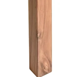Tuintafels-Beliani OMBRIANO - Tuintafel - Lichtbruin - 180 x 90 cm - Acaciahout