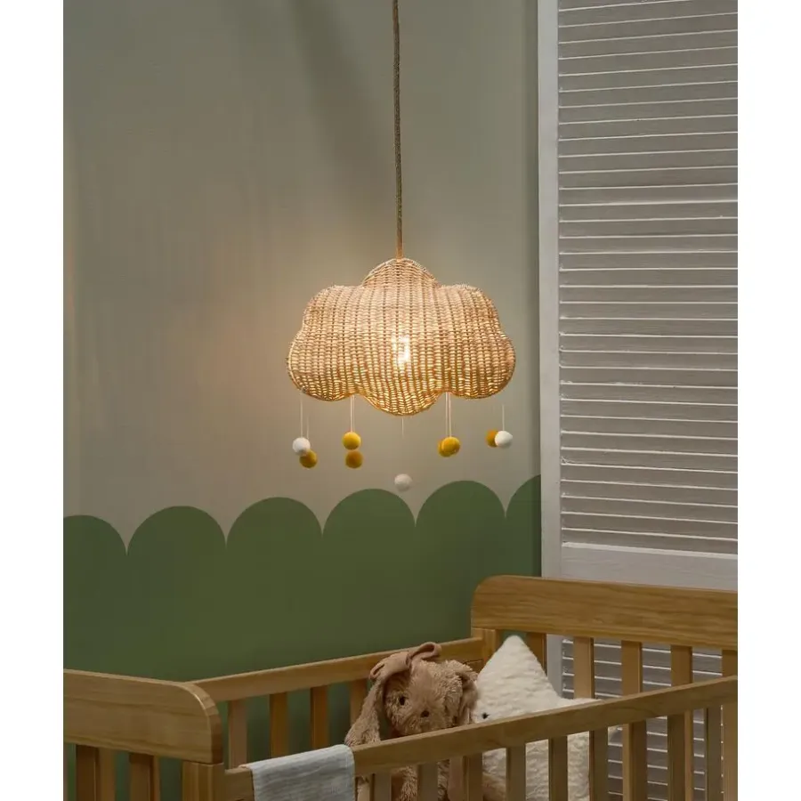 Leen Bakker ONON - Hanglamp - Naturel - Rotan