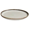 Leen Bakker Ontbijtbord Camille - beige - stoneware - Ø22 cm