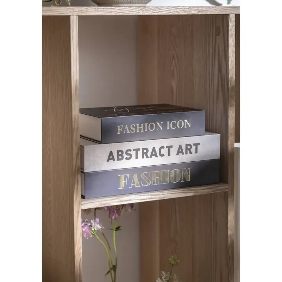 Leen Bakker Opbergboek Art - naturel - 21x30x5 cm