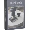 Leen Bakker Opbergboek At Home - zwart - 5x30x21 cm