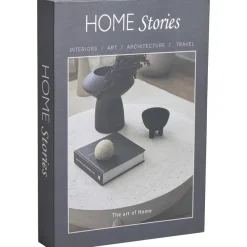 Leen Bakker Opbergboek At Home - zwart - 5x30x21 cm