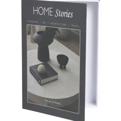 Leen Bakker Opbergboek At Home - zwart - 5x30x21 cm