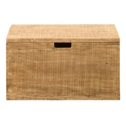Leen Bakker Opbergkist Ronald - naturel - 37x67x37 cm